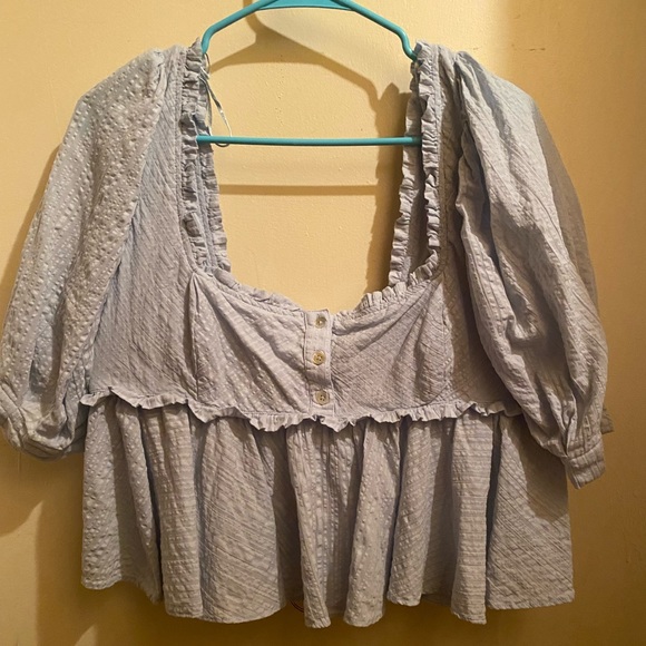 Free People Leave It To Me babydoll top - Picture 3 of 10
